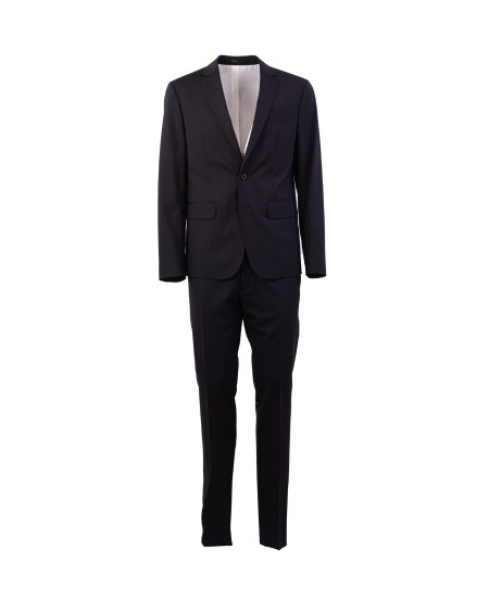 Shop DSQUARED2  Abito: Dsquared abito in lana.
Vestibilità slim.
Blazer monopetto con revers classico.
Taschino a filo sul petto.
Tasche sui lati con patta.
Polsini con bottoni.
Pantaloni con piega stirata.
Chiusura con gancio e zip.
Fodera interna.
Composizione: 95% Lana 5% Elastan.
Fabbricato in Italia.. S74FT0444 S40320-900